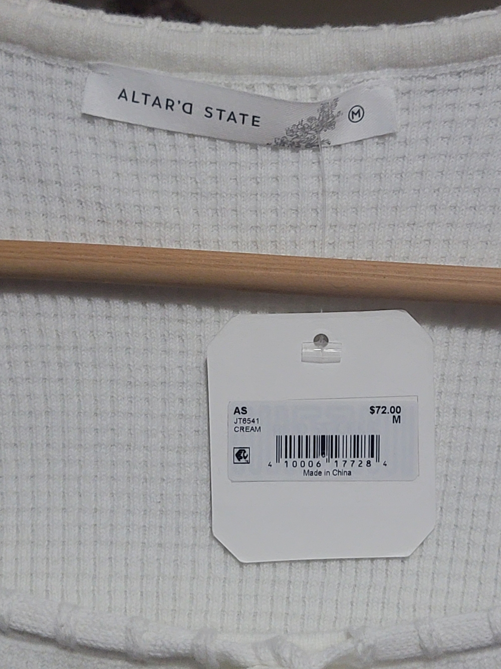 Altard State Viral Floral Knit Long Sleeve NWT - Picture 4 of 5